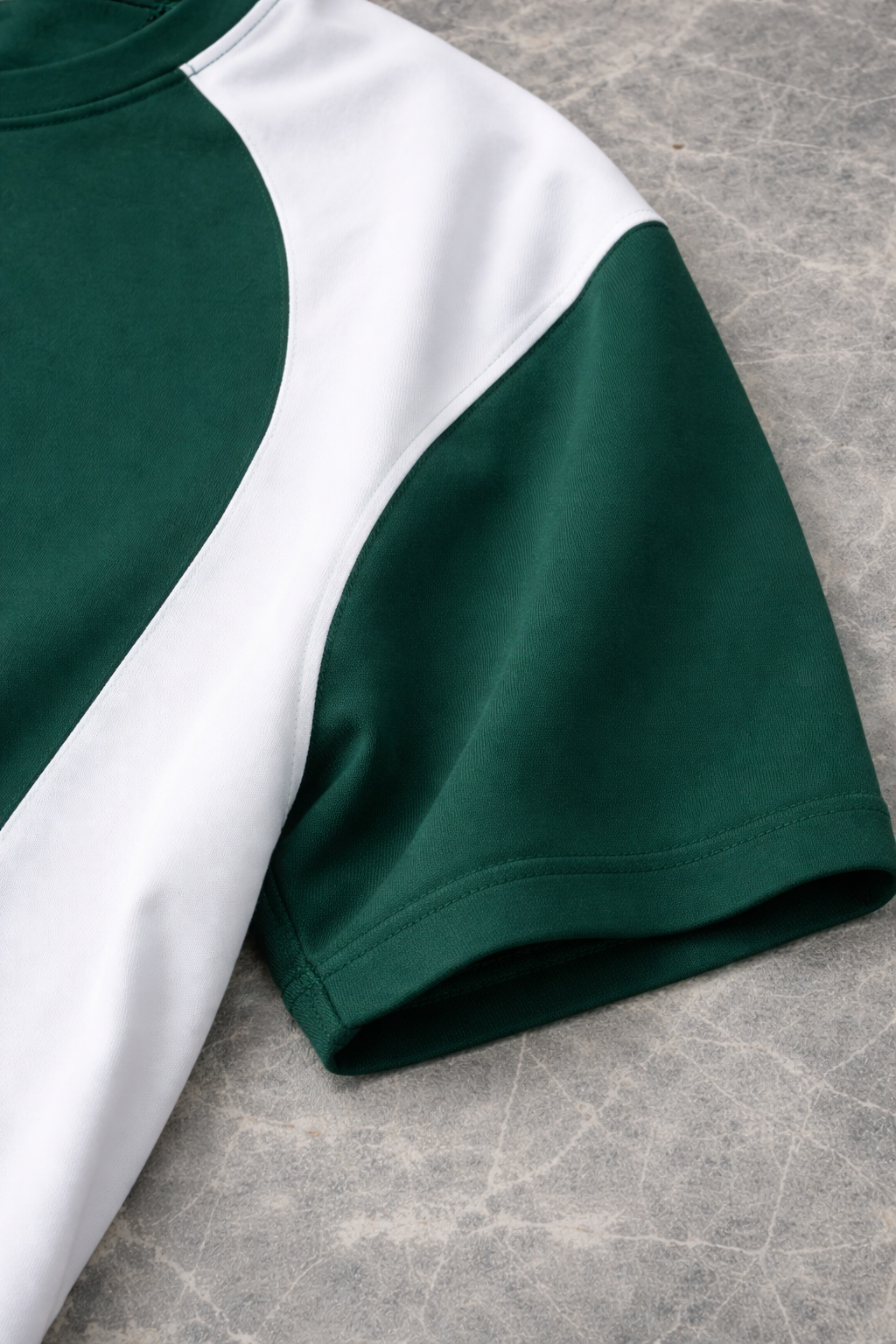 Green drop shoulder